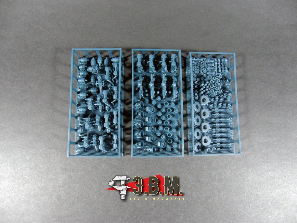 RS35113 E.V.M. 1/35 Static Suspension Set for BTR - 70 Family (Trumpeter) - imodeller.store
