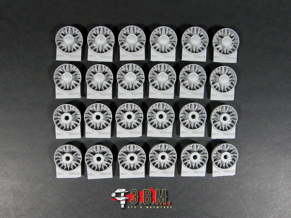 RS35131 E.V.M. 1/35 Road Wheels KV - 1 (ChKZ) - imodeller.store