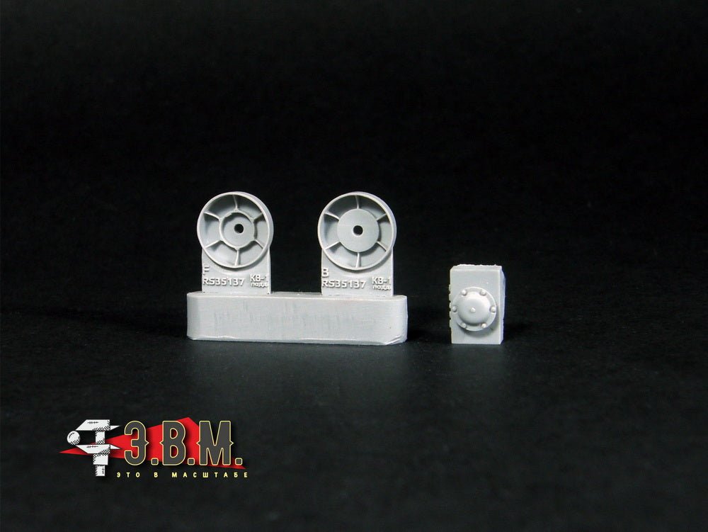 RS35138 E.V.M. 1/35 Supporting Road Wheels KV - 1 (ChKZ) - imodeller.store
