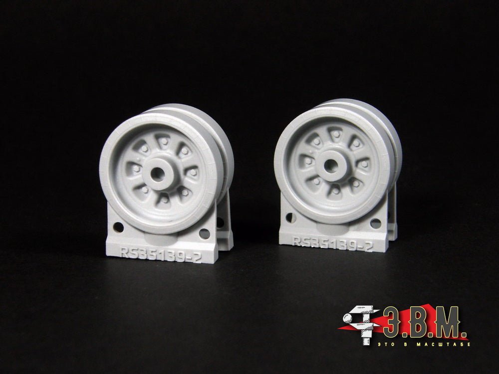 RS35139 E.V.M. 1/35 Early Road Wheels for T - 72 - imodeller.store