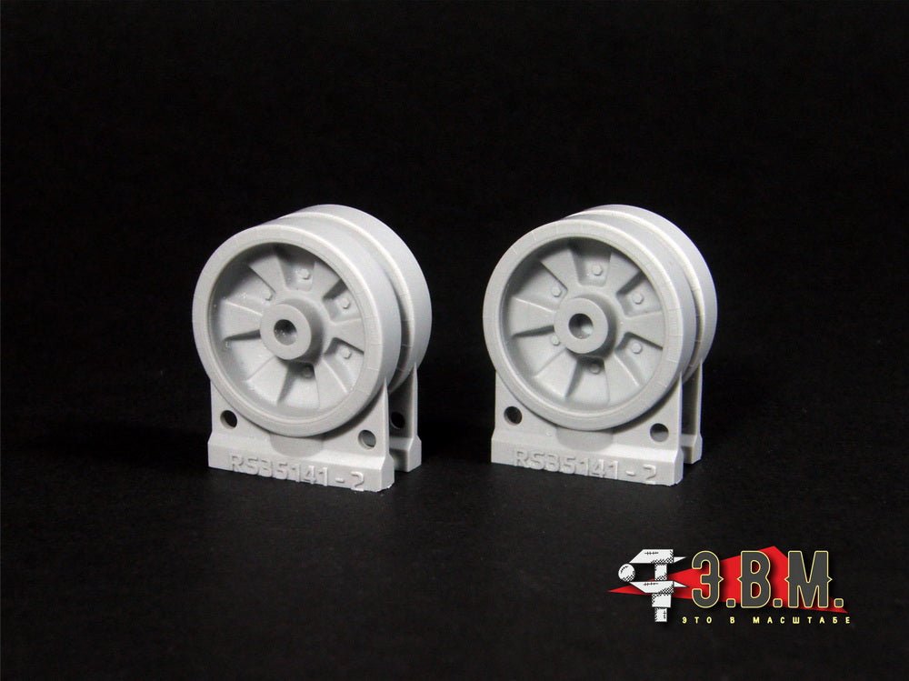 RS35141 E.V.M. 1/35 Late Road Wheels for T - 72 - imodeller.store