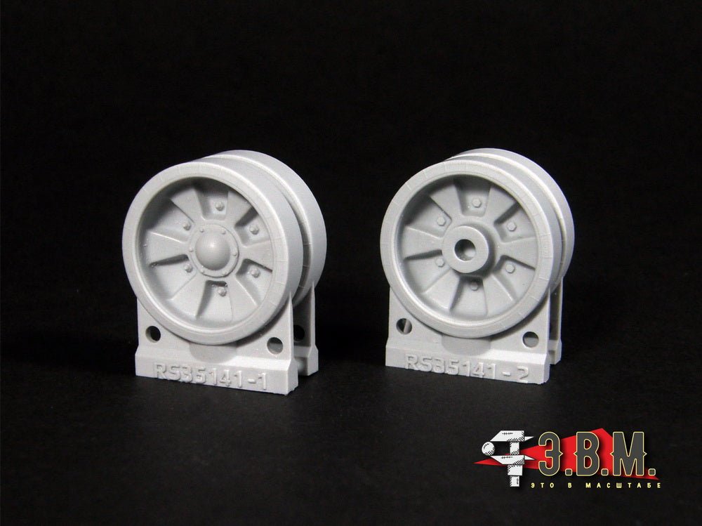 RS35141 E.V.M. 1/35 Late Road Wheels for T - 72 - imodeller.store