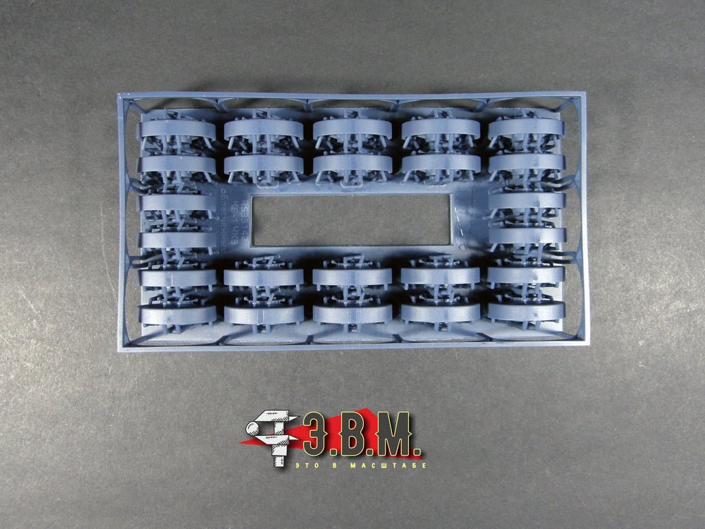 RS35142 E.V.M. 1/35 3D Printed Road Wheels KV - 1 (ChKZ, lightened) - imodeller.store