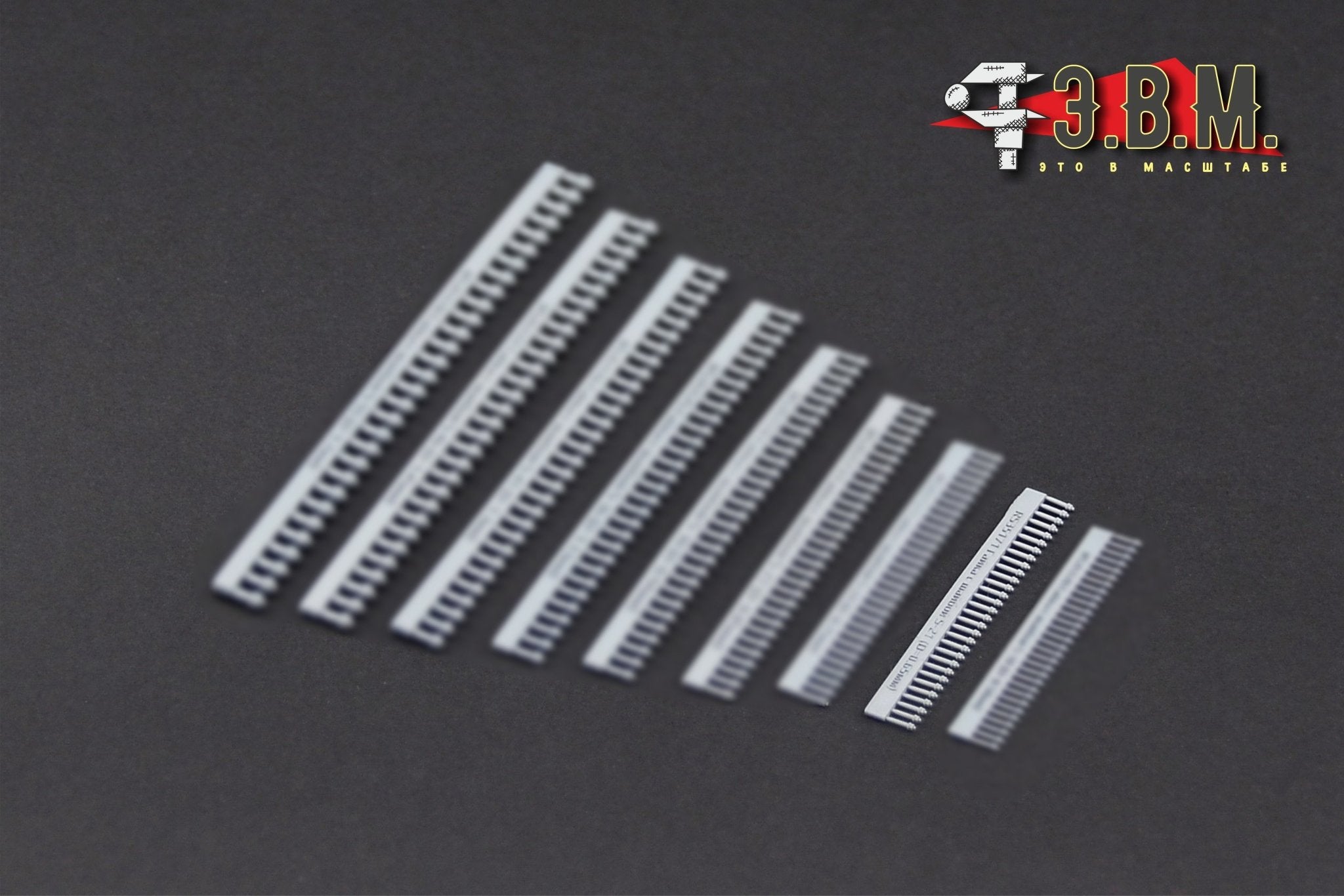 RS35171 E.V.M. — Scale Hex Nut with Washer S - 21 (0.65 mm) 3D Printed Set for Scale Models - imodeller.store