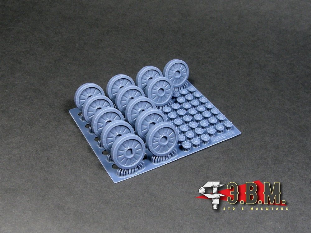 RS35199 E.V.M. — 3D printed road wheels Type - 1 for BMP - 1/2 - imodeller.store