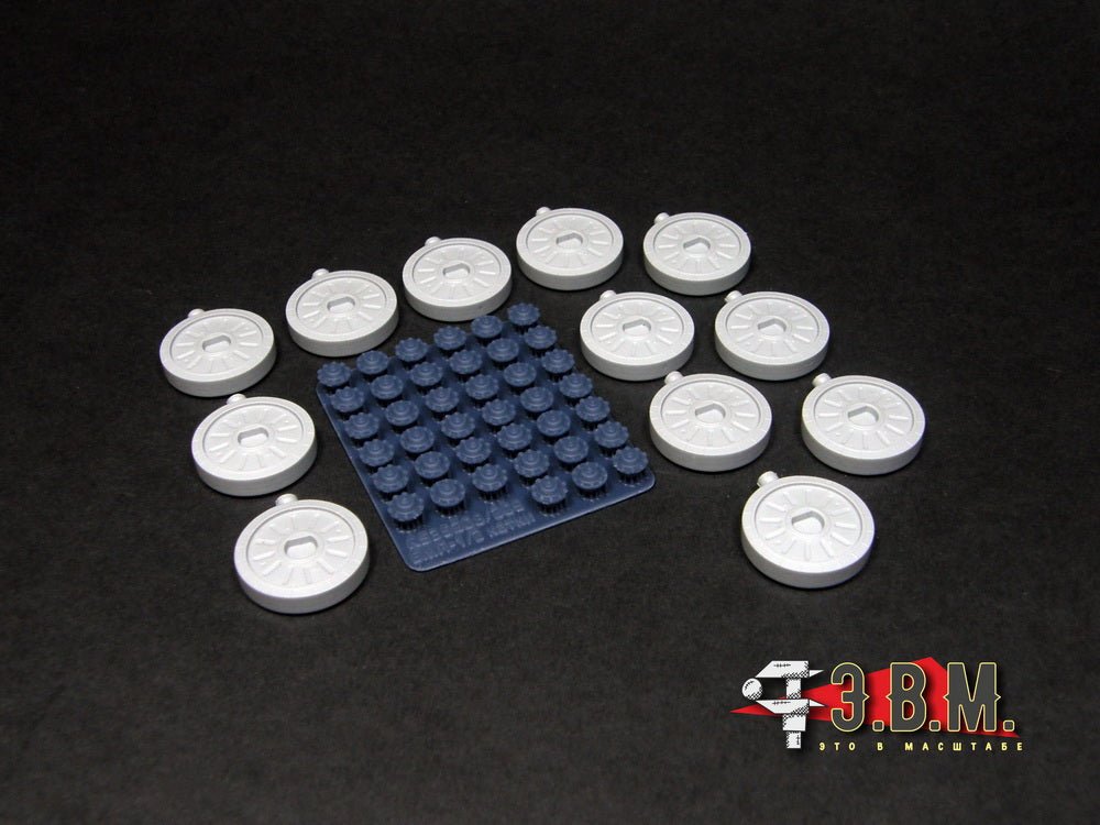 RS35208 E.V.M. — Resin road wheels Type 1 for BMP - 1/2 - imodeller.store