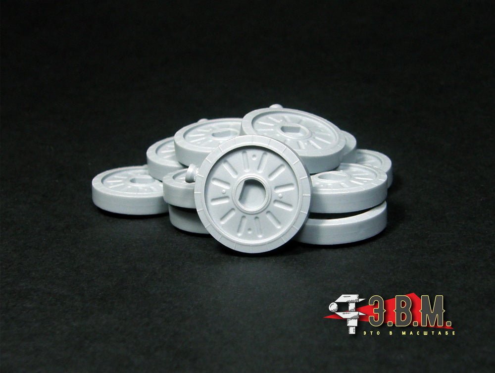RS35208 E.V.M. — Resin road wheels Type 1 for BMP - 1/2 - imodeller.store