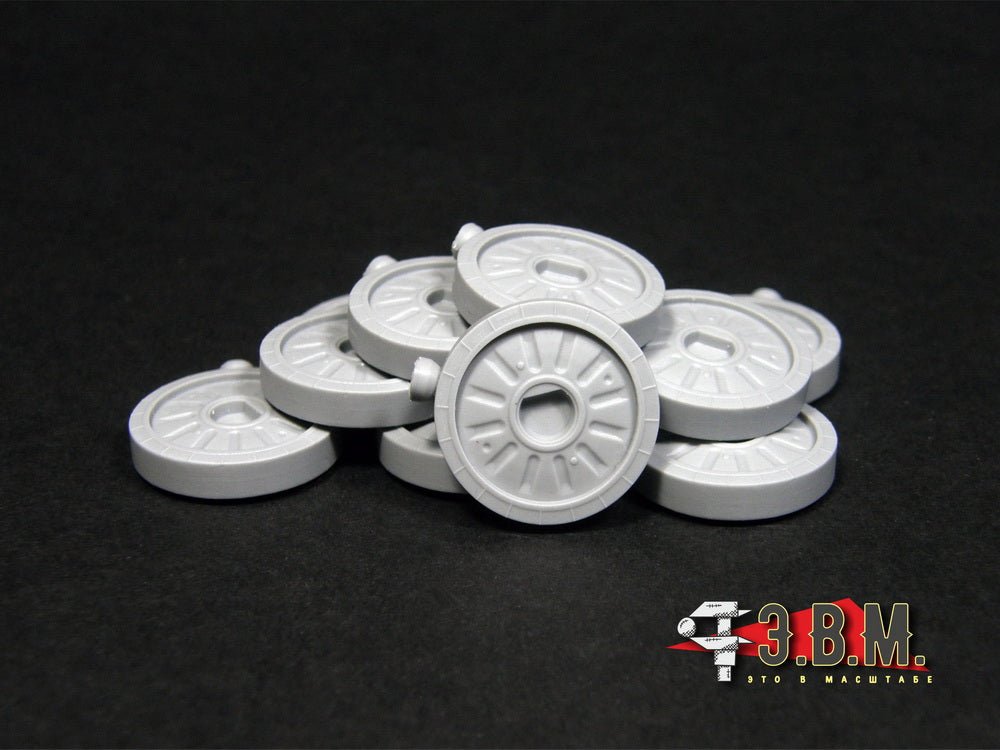 RS35209 E.V.M. — Resin road wheels Type - 2 for BMP - 1/2 - imodeller.store