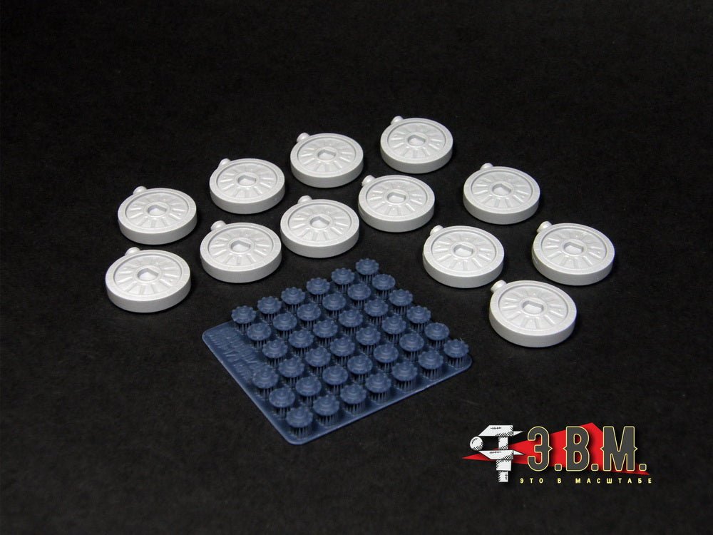 RS35209 E.V.M. — Resin road wheels Type - 2 for BMP - 1/2 - imodeller.store