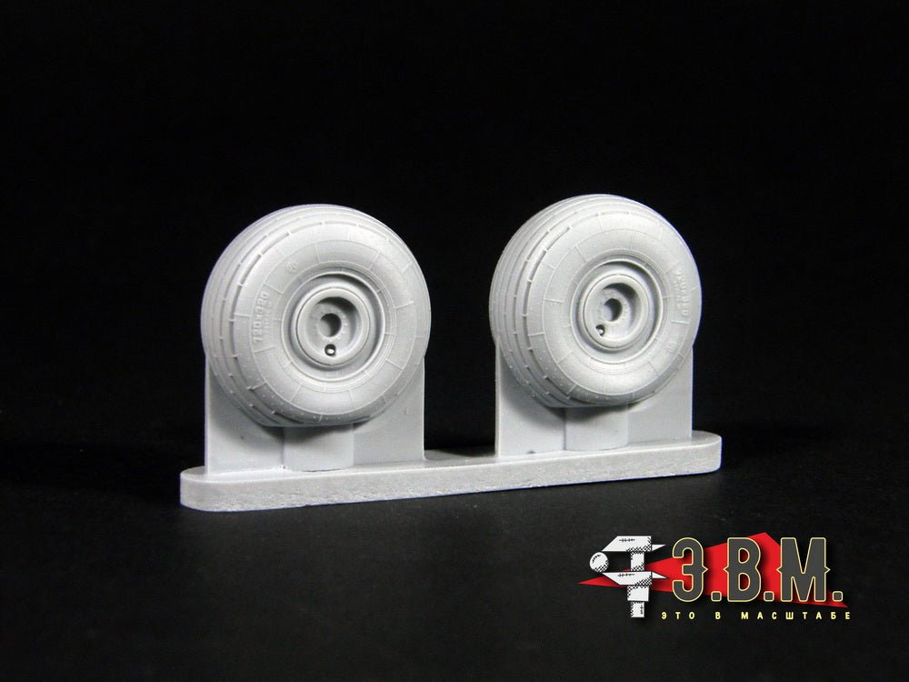 RS40005 E.V.M. 1/35 Landing Gear Wheels for Mil Mi - 24/35 - imodeller.store
