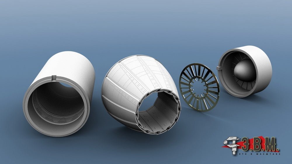 RS48048 E.V.M. 1:48 Engine Exhaust Nozzles for F/A - 18 Super Hornet - imodeller.store