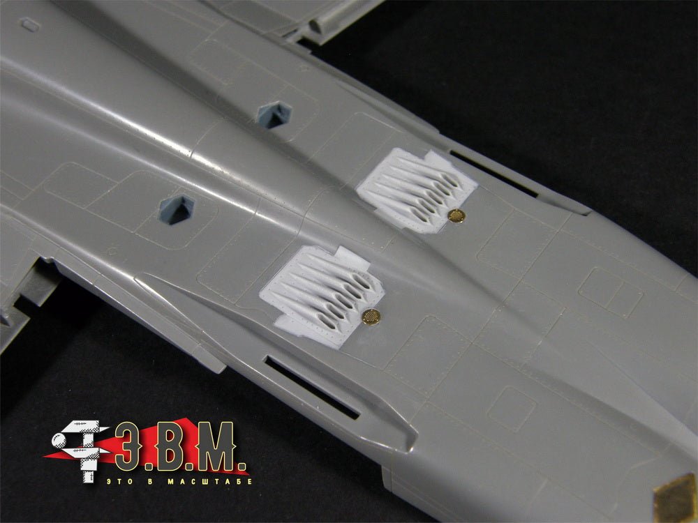 RS48062 E.V.M. 1/48 ECS Exhausts for F/A - 18E/F & EA - 18G - imodeller.store