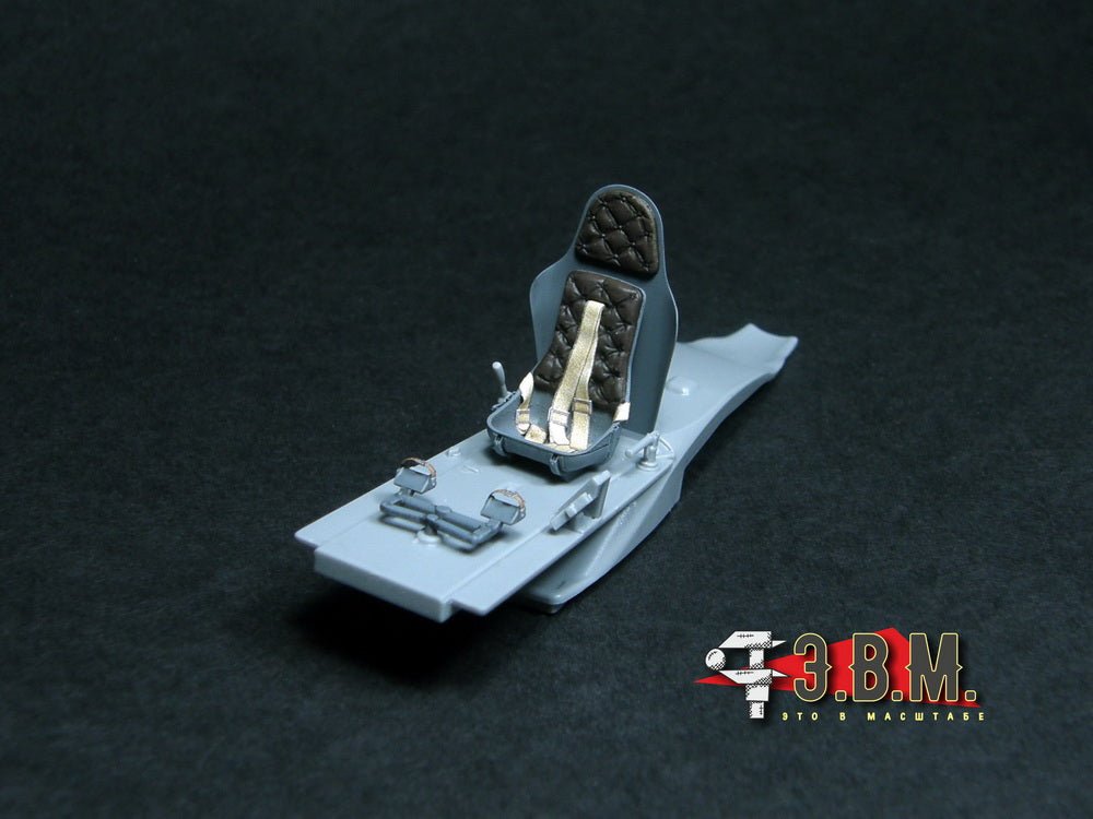 RS48099 E.V.M. 1/48 Pilot Seat with Armored Backrest & 3D Decal Belts for LaGG - 3 - imodeller.store