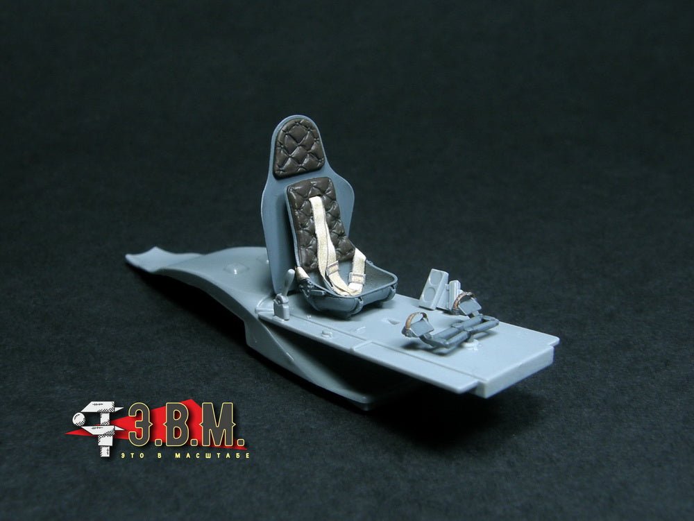 RS48099 E.V.M. 1/48 Pilot Seat with Armored Backrest & 3D Decal Belts for LaGG - 3 - imodeller.store