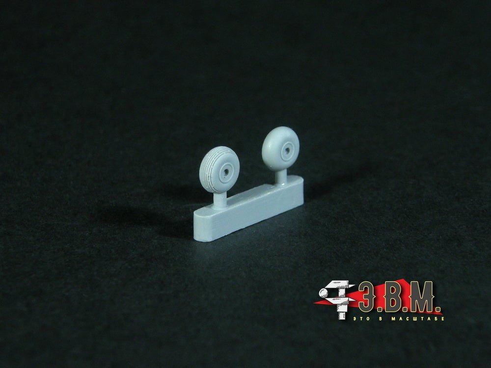 RS48112 E.V.M. 1:48 Landing Gear Wheels for Yakovlev Yak - 7 - imodeller.store
