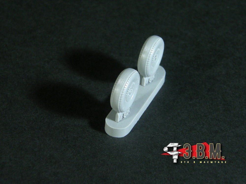 RS48112 E.V.M. 1:48 Landing Gear Wheels for Yakovlev Yak - 7 - imodeller.store