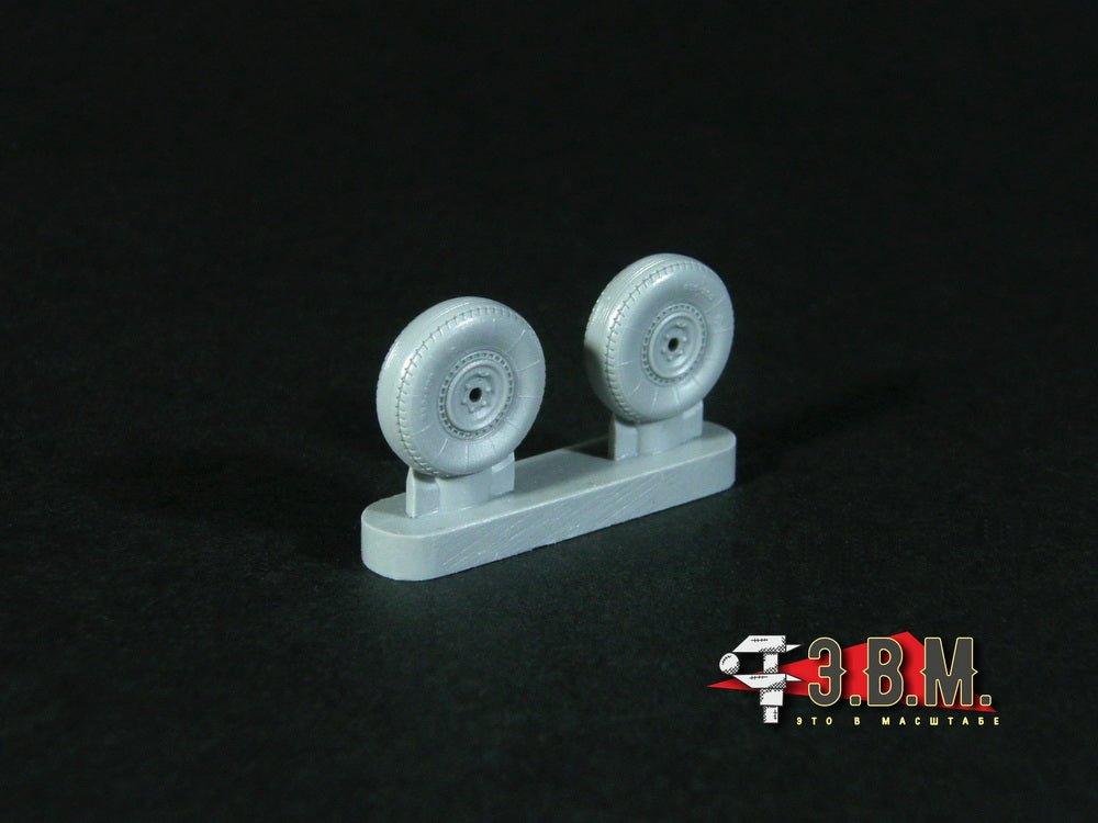 RS48112 E.V.M. 1:48 Landing Gear Wheels for Yakovlev Yak - 7 - imodeller.store