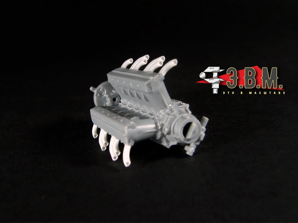 RS48113 E.V.M. 1:48 Exhaust Pipes Detail Set for Yakovlev Yak - 7 - imodeller.store