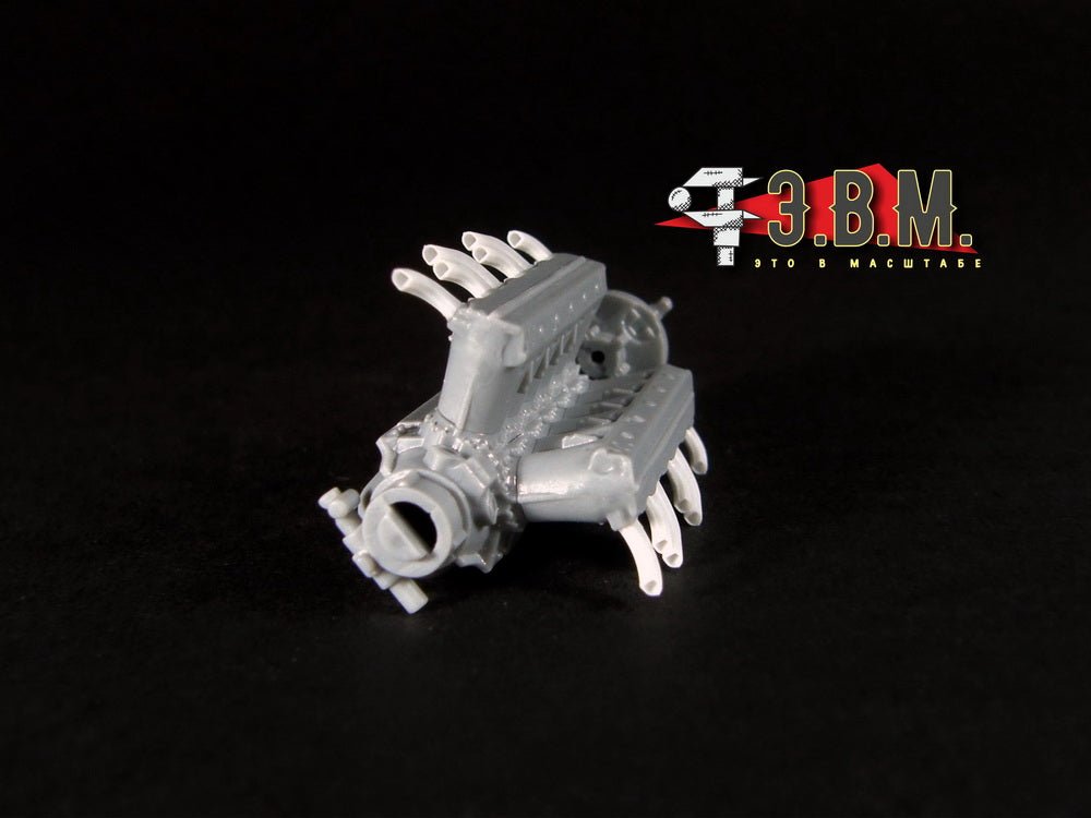 RS48113 E.V.M. 1:48 Exhaust Pipes Detail Set for Yakovlev Yak - 7 - imodeller.store