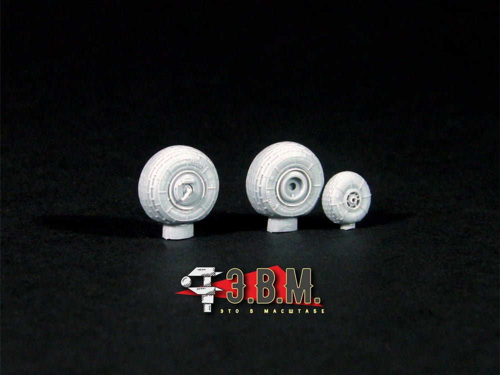 RS72019 E.V.M. 1/72 Landing Gear Wheels for Mi - 28 Helicopter - imodeller.store