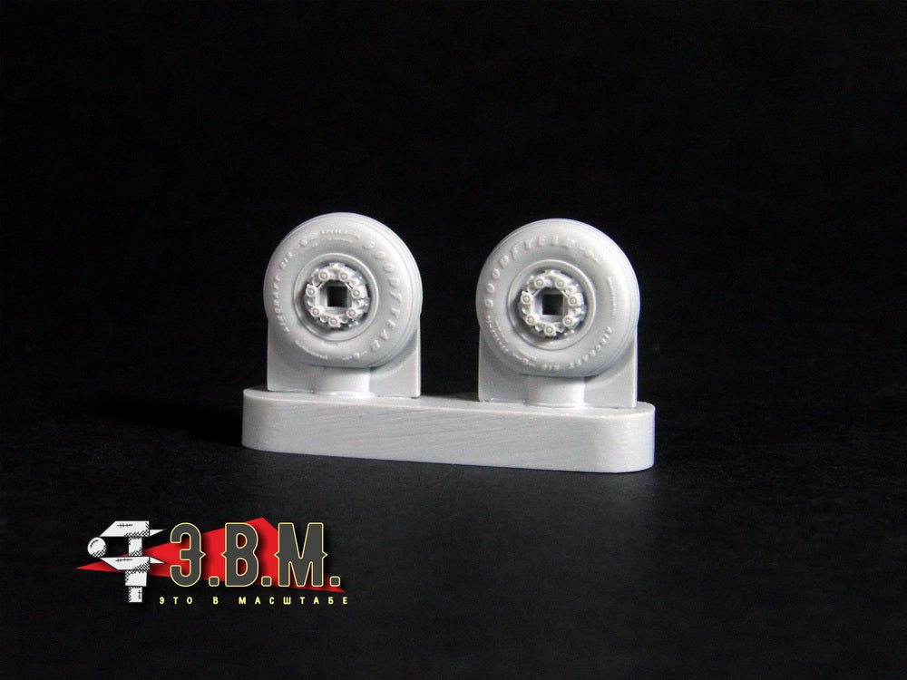 RS72021 E.V.M. 1/72 Landing Gear Wheels for F - 14D - imodeller.store