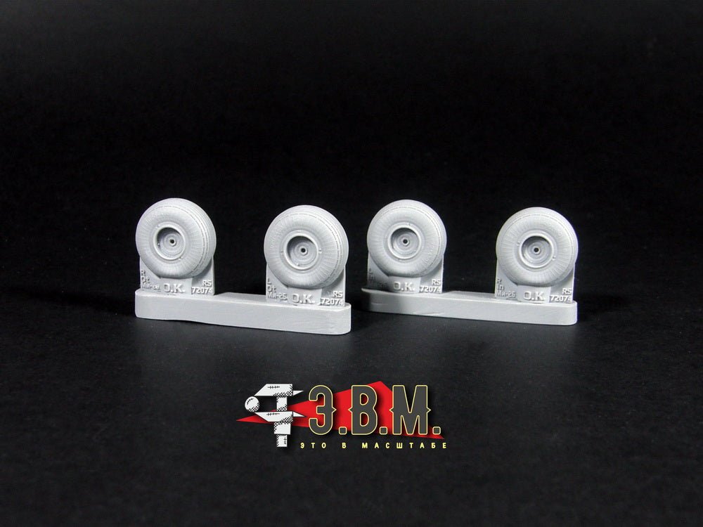 RS72024 E.V.M. 1/72 Landing Gear Wheels for Mi - 26 - imodeller.store