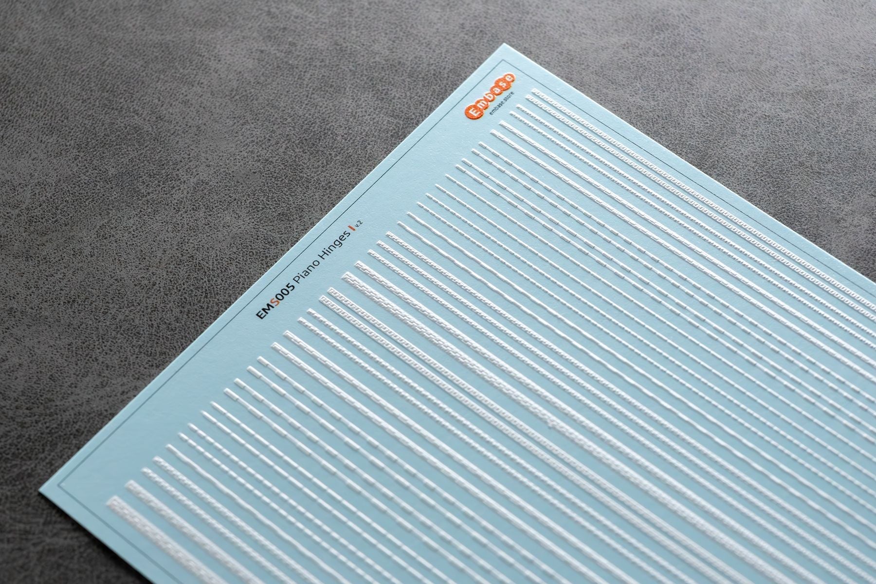 Surface details: Piano hinges I 1/48 (3D decal) - imodeller.store