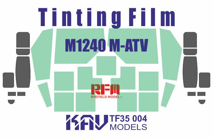 Tinting film for M1240 M - ATV (RFM) - imodeller.store