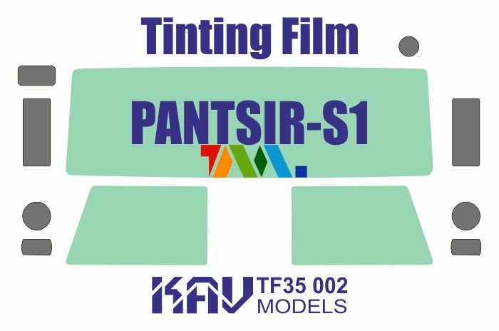 Tinting film for Pantsir - S1/S2 (Tiger Model) - imodeller.store