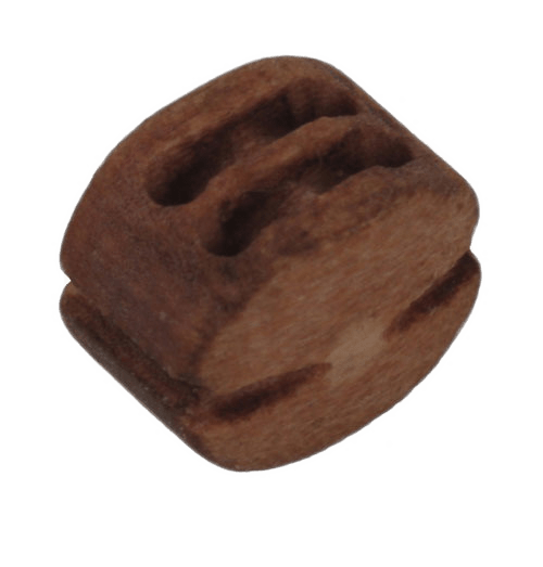 Universal fit Double Sheave Block wooden set (5.0 mm) - Master Korabel - imodeller.store