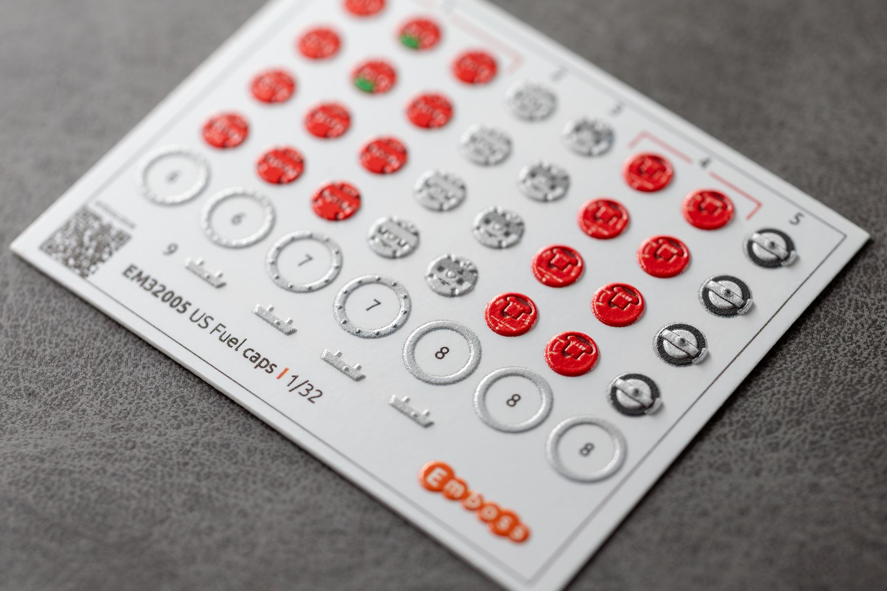 US Fuel filler caps 1/32 (3D decal) - imodeller.store