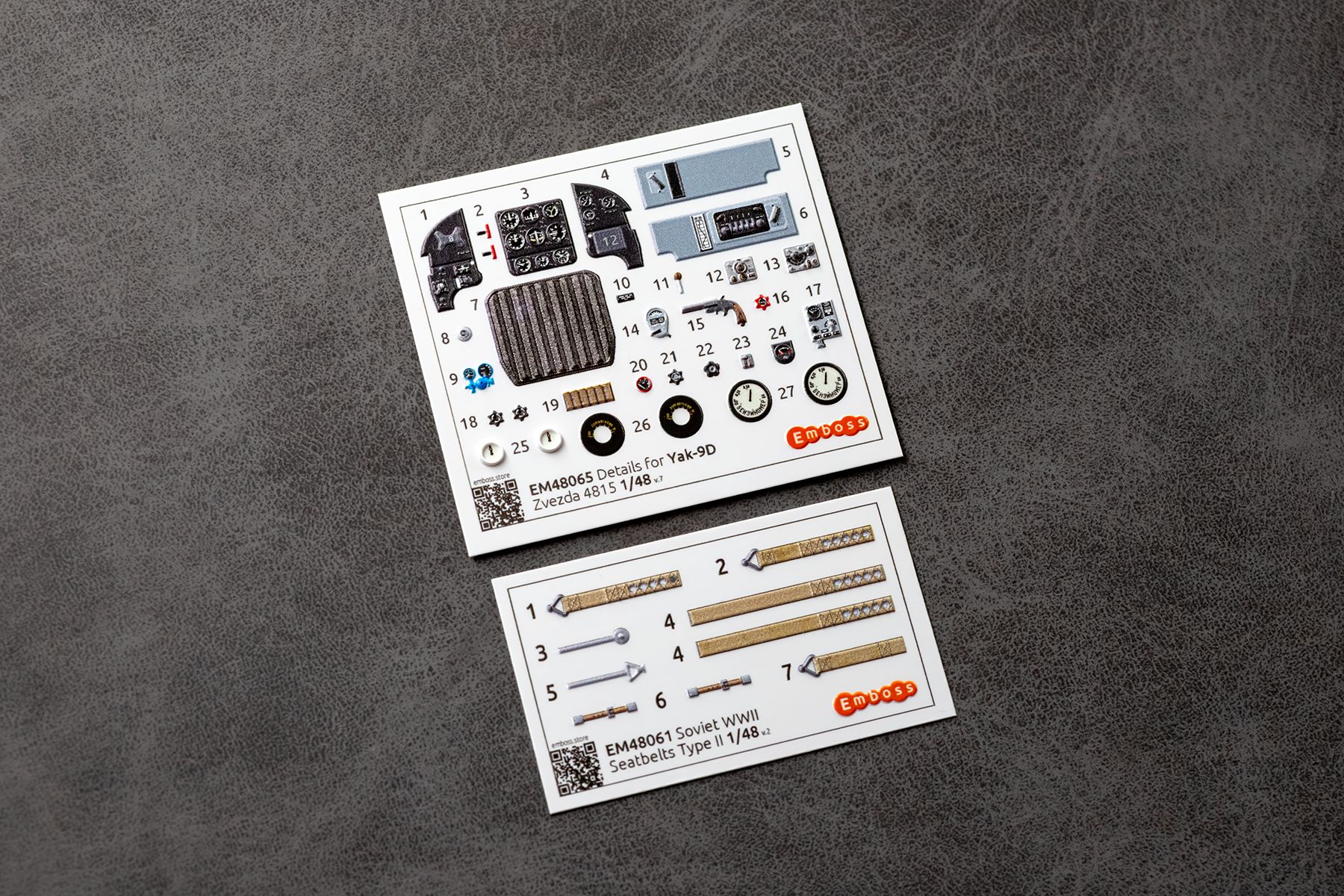 Yak - 9D Cockpit details for Zvezda 1/48 (3D decal) - imodeller.store