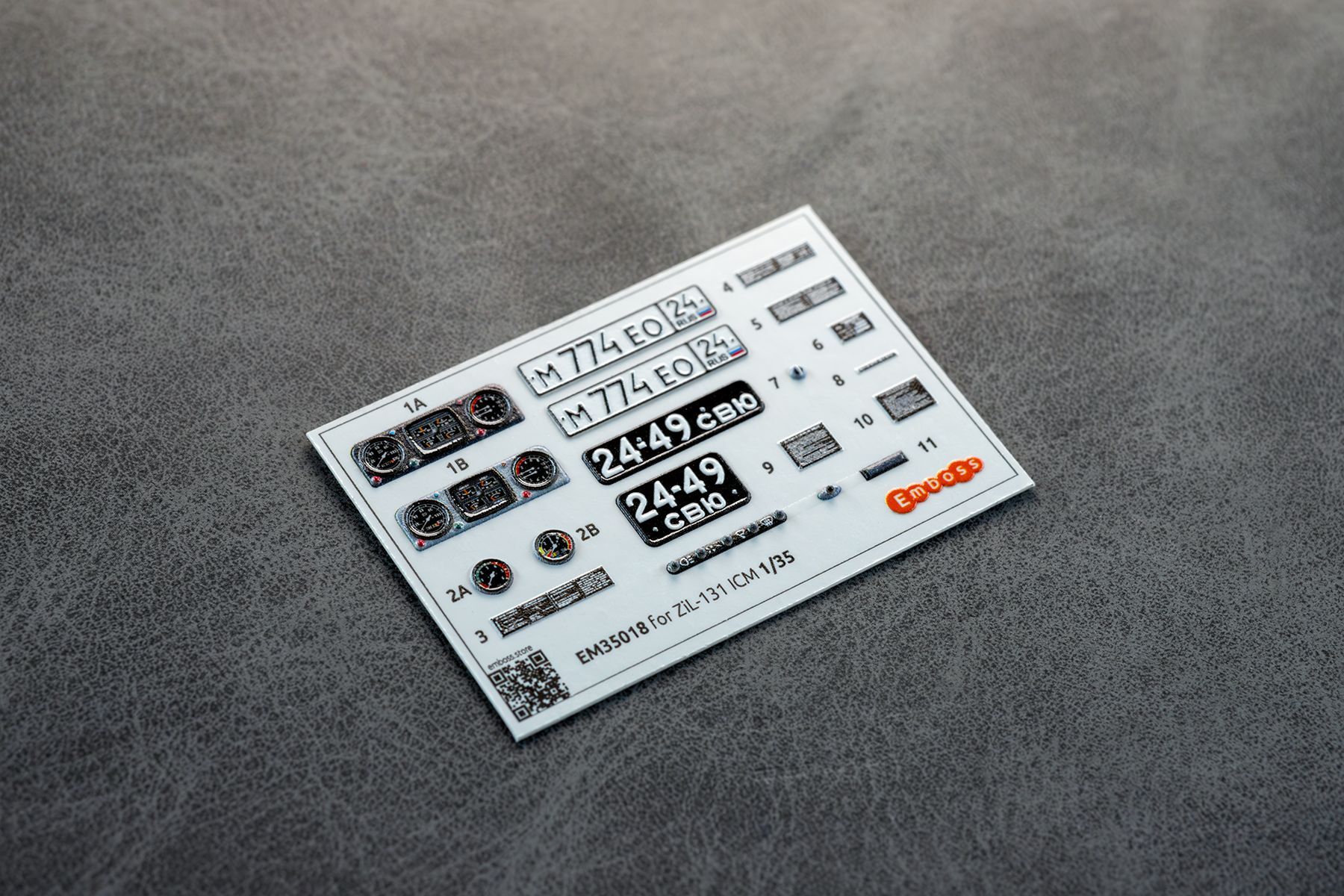 ZIL - 131 Details set for any kit 1/35 (3D decal) - imodeller.store