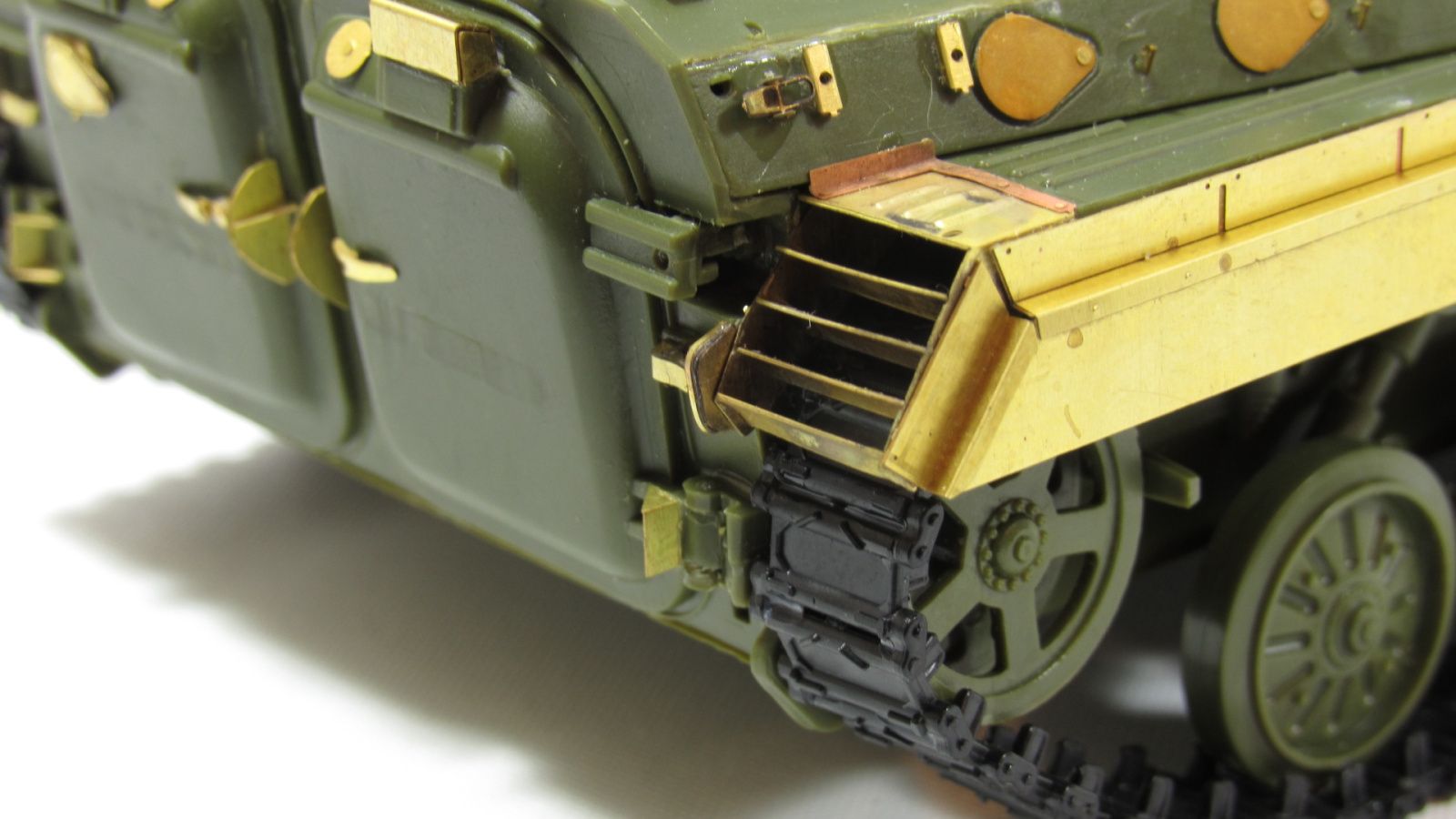 Photo-etched detailing set for BMP-2 (Zvezda)