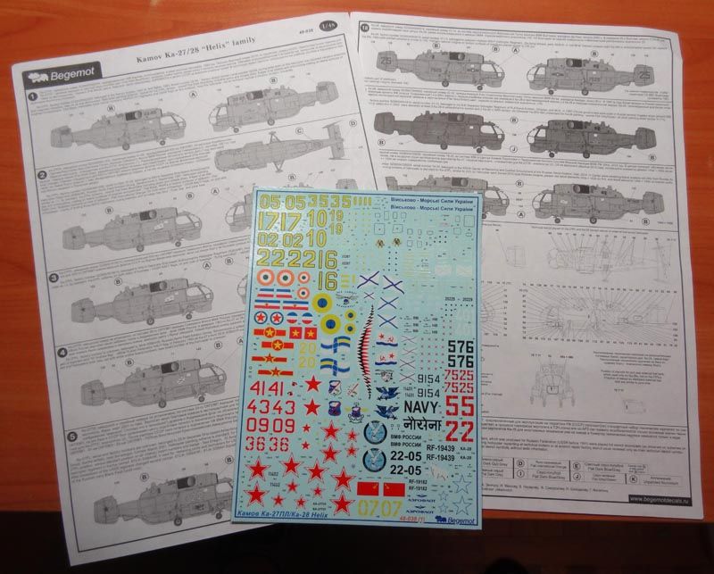 Kamov Ka-27L \ Ka-28 1.48 (decal) - imodeller.store