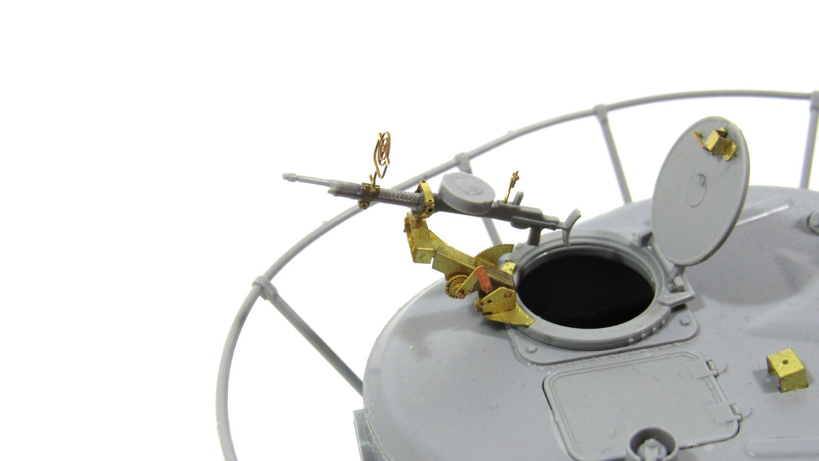 Machine gun turret P-40 (for tanks T-26, T-28, T-35, BT) - imodeller.store