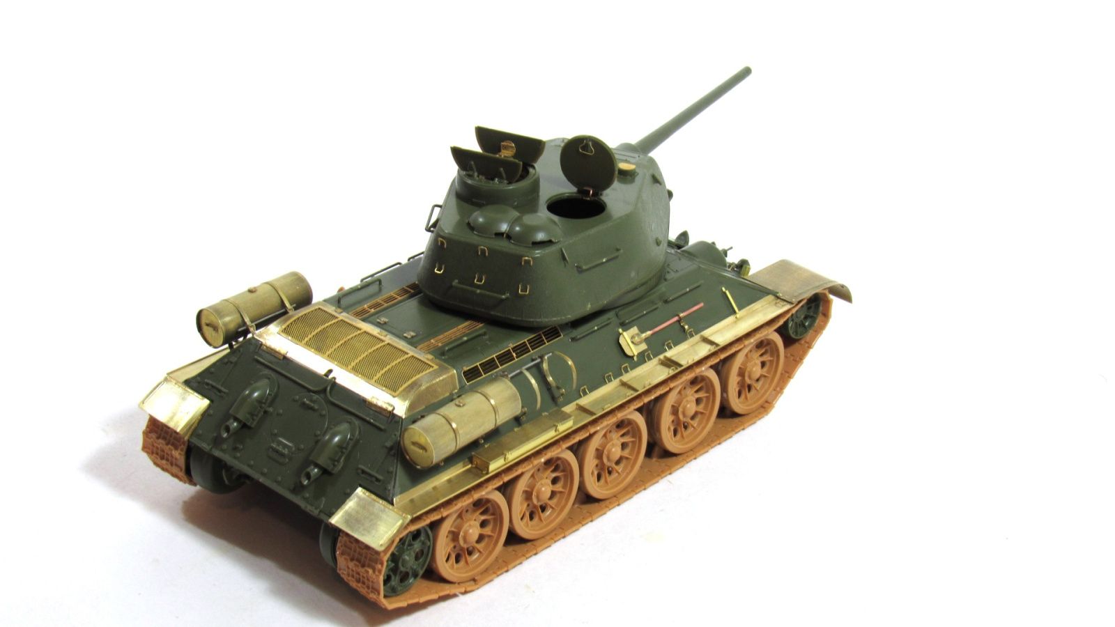 Nadlying shelves and mudguards for the T-34/85 tank - imodeller.store