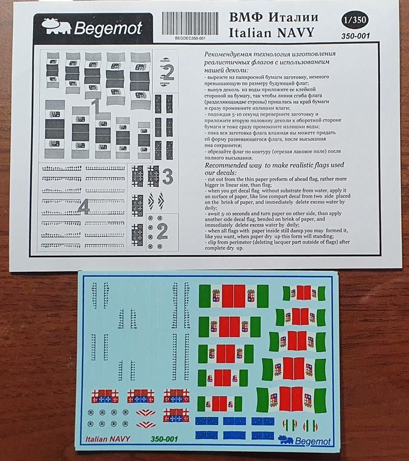 Navy Italy (Decal) - imodeller.store