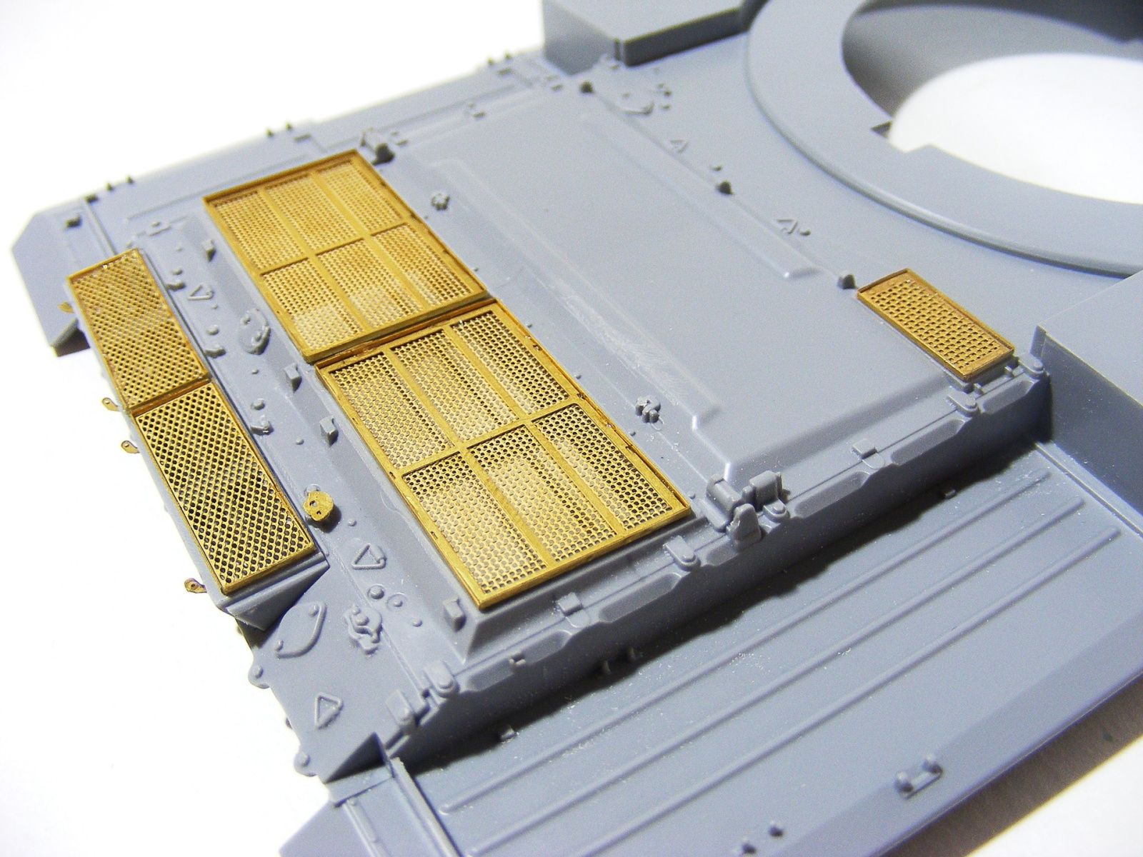 Nets and corrugated board for 2C19 152-mm self-propelled divisional howitzer - imodeller.store