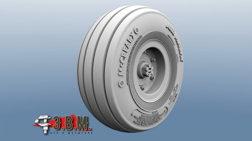 RS32001 AH-1G COBRA transport wheels (1/32) - imodeller.store