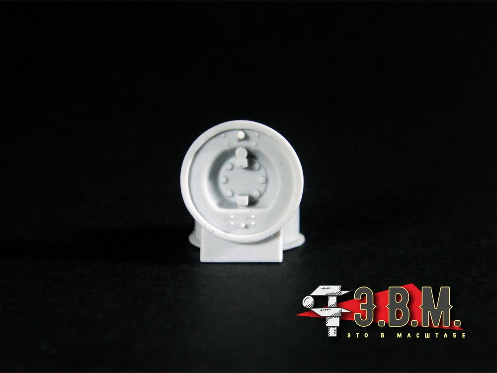 RS35018 Wheels for GAZ-AAA cars and armored vehicles BA-3/BA-6/BA-10 Ave-VV plant "Rubber Boarding" - imodeller.store