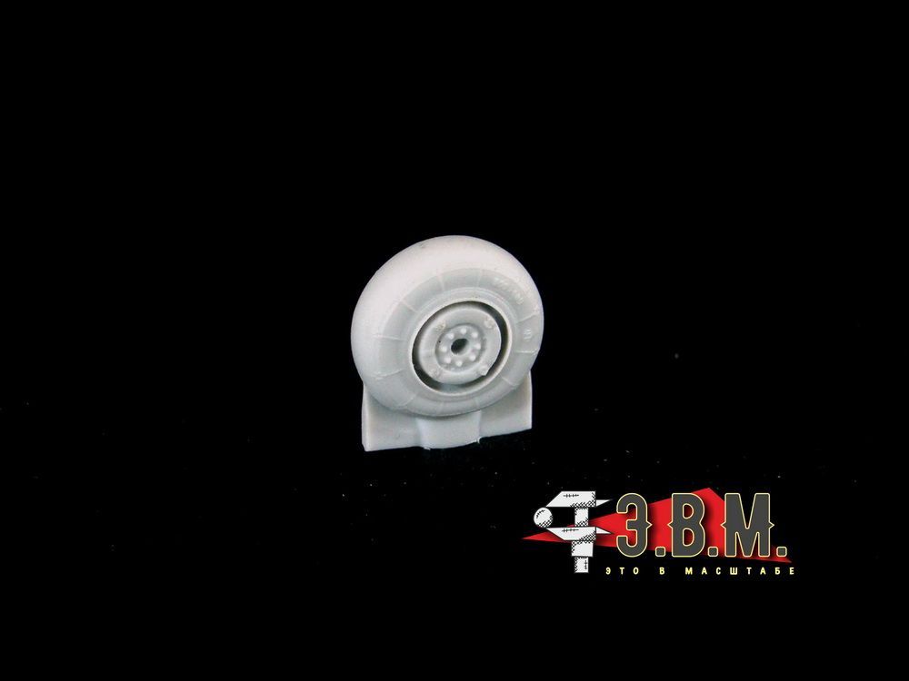 RS48024 Chassis wheels for the MiG-21 aircraft model (early version) - imodeller.store
