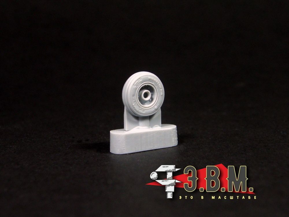 RS48034 Chassis wheels for a model of the F-16C/D Block 30 aircraft (1:48) - imodeller.store