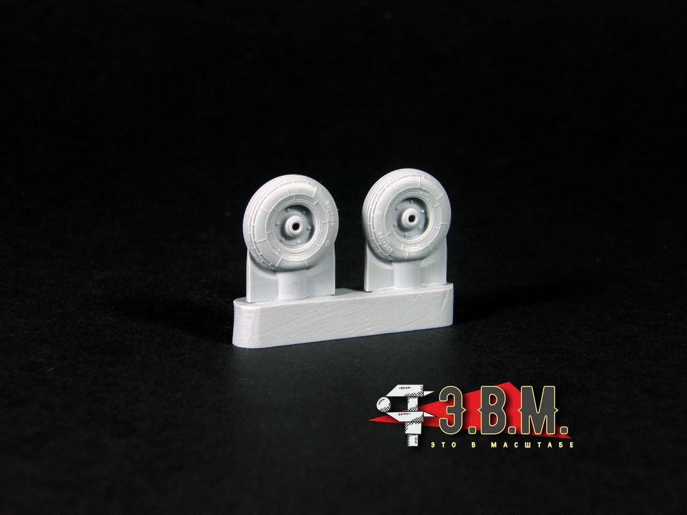 RS48039 Chassis wheels for Mi-8 helicopter model (1:48) - imodeller.store