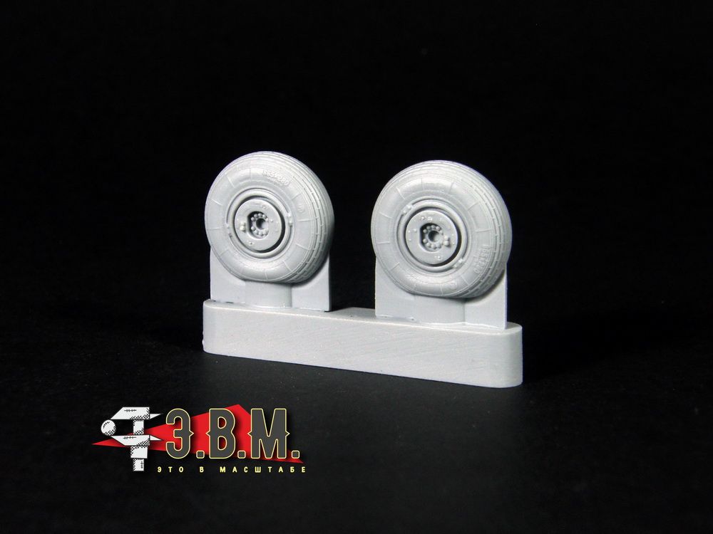RS48039 Chassis wheels for Mi-8 helicopter model (1:48) - imodeller.store