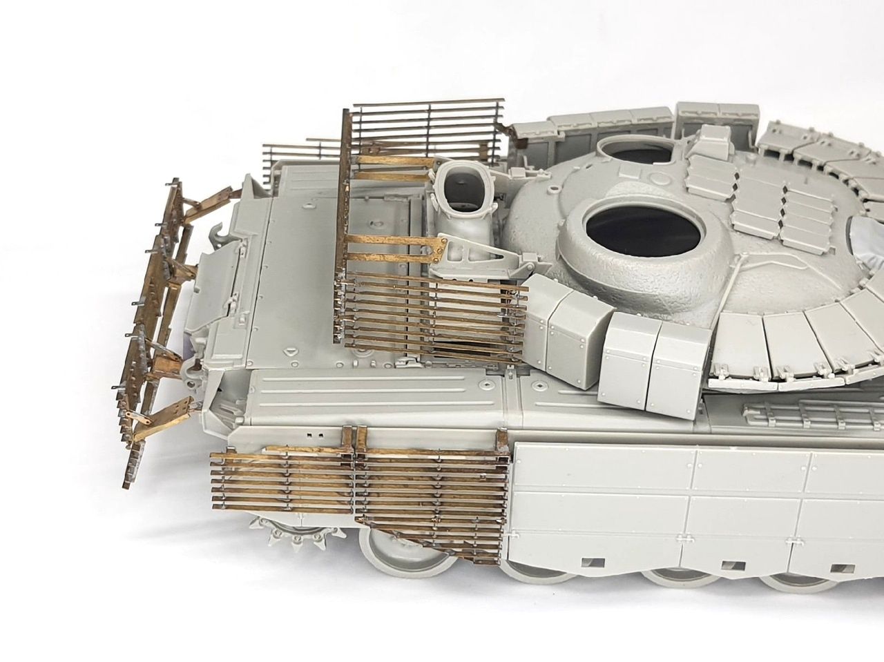 T-80BVM anti-cumulative screens (Trumpeter) - imodeller.store