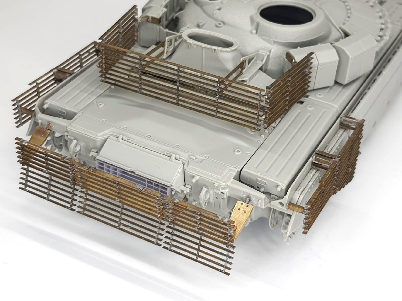 T-80BVM anti-cumulative screens (Trumpeter) - imodeller.store