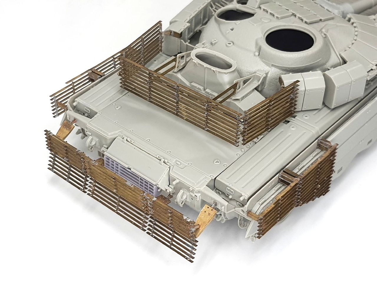 T-80BVM anti-cumulative screens (Trumpeter) - imodeller.store