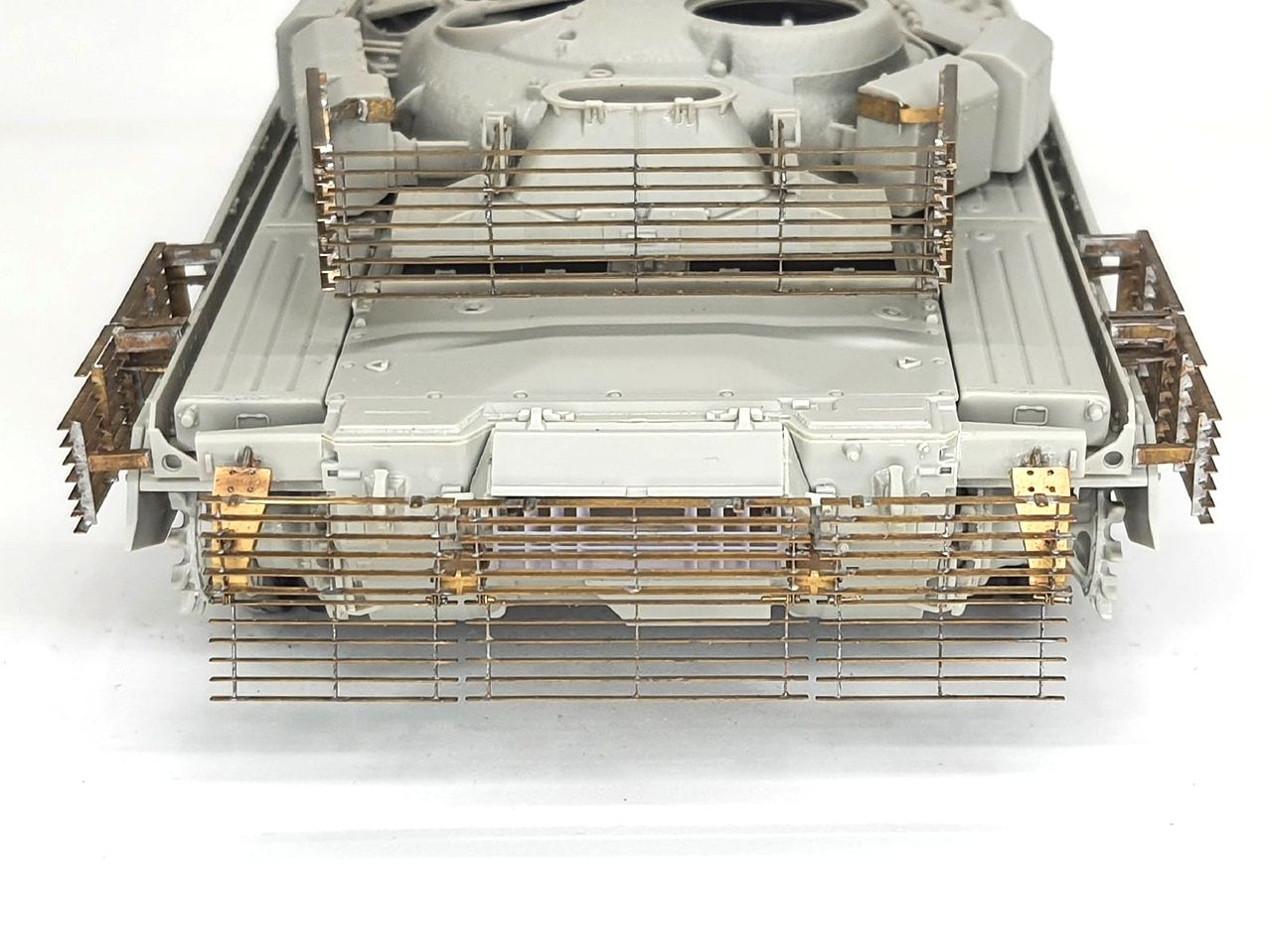 T-80BVM anti-cumulative screens (Trumpeter) - imodeller.store