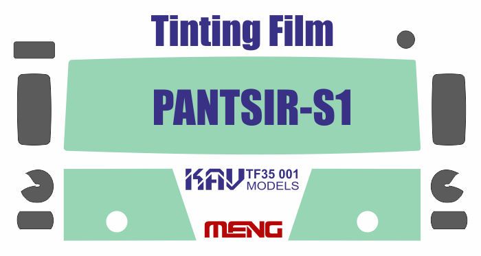 Tint film on the shell C1 (Meng) - imodeller.store